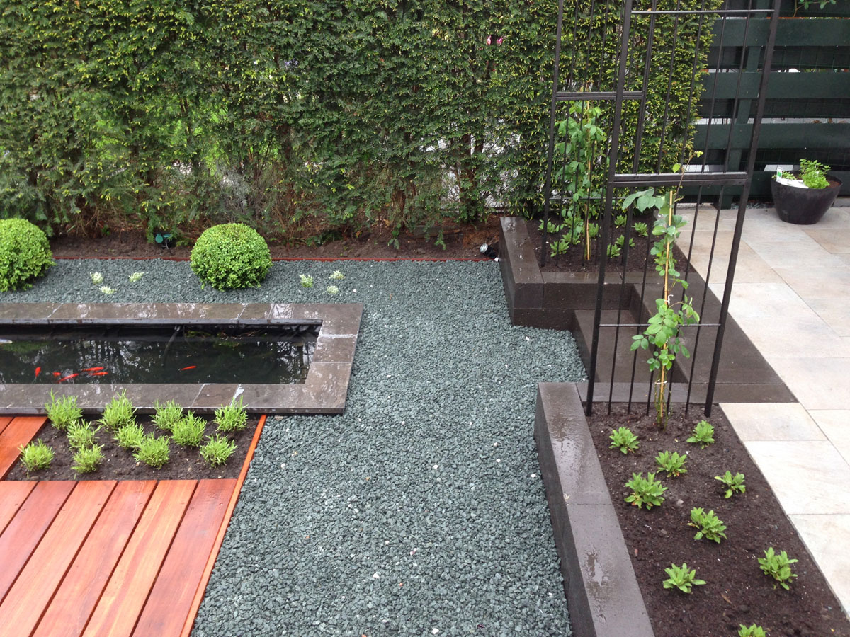 Tuinproject in Schiebroek Rotterdam